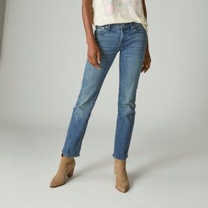 Lucky Brand Women’s Mid Rise Straight Sweet Jeans - Size 6 (28a)